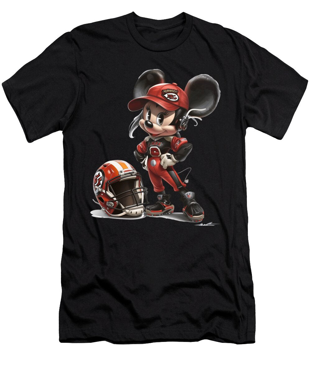 Micky Mouse Vs Los Angeles Angels Cartoons Clutch Clashes Mizorey T-Shirt