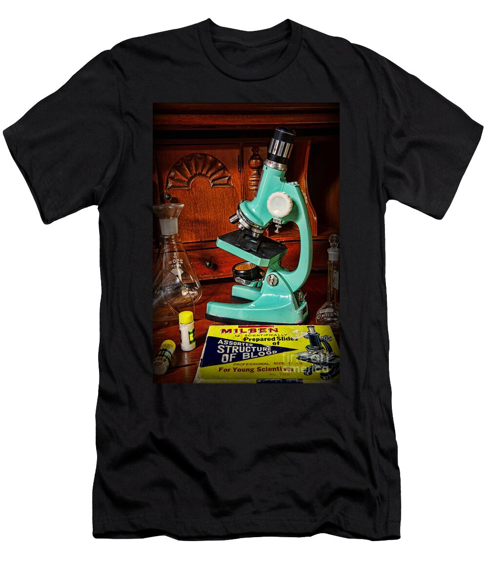 Microscope the Young Scientist Paul Ward T-Shirt