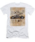 Mid Engine Manuscript Frederick Vellani T-Shirt