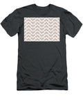 Mid Tone Brown White Chevron Rhombus Pattern Pairs 2023 Coty Redend Point Sw 9081 Petite Patterns T-Shirt