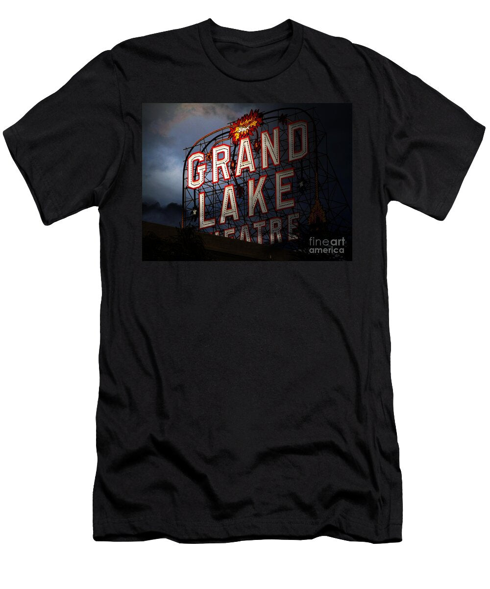 Midnight Rising At the Old Grand Lake Theatre Oakland California 7d13498 Wingsdomain Art and Photography T-Shirt