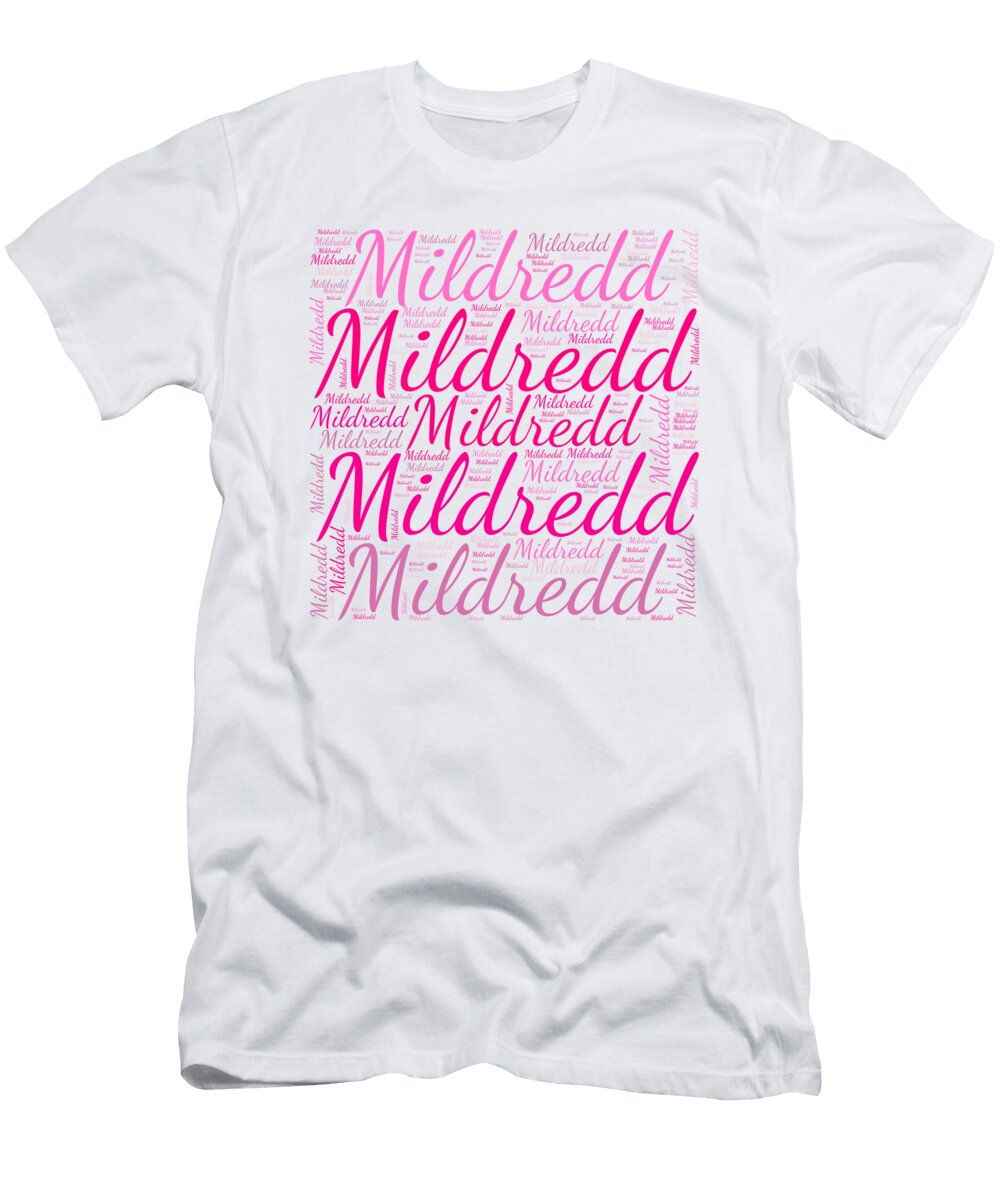 Mildredd Names Without Frontiers Vidddie Publyshd T-Shirt