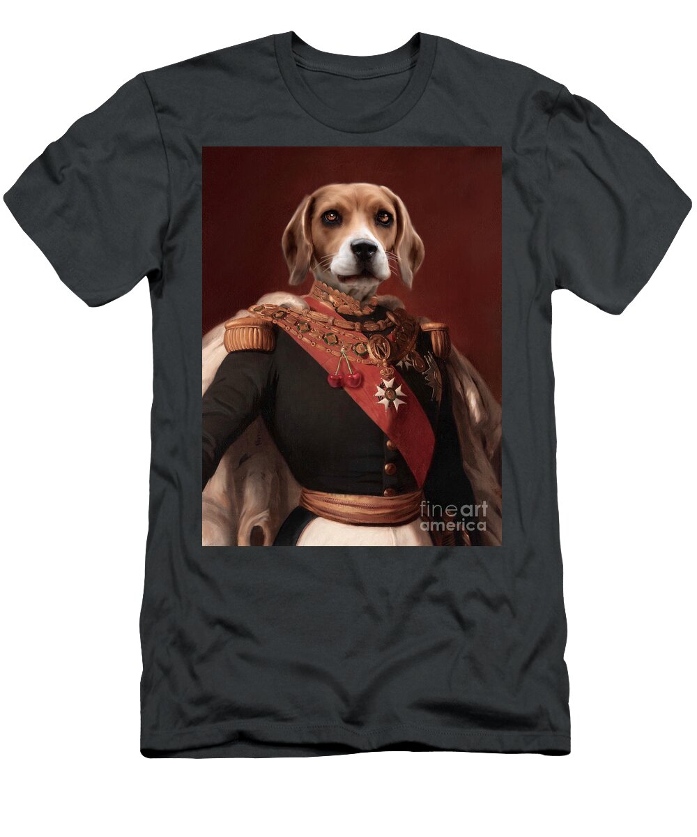 Military Hound Zelda Tessadori T-Shirt