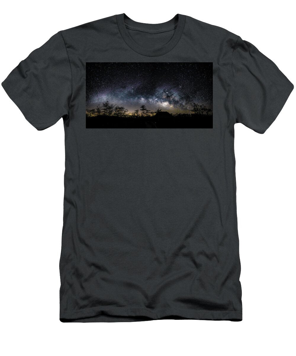 Milkyway Over Kirby Storter Lee Smith T-Shirt