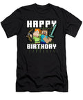Minecraft Characters Birthday Greeting Arjan Ameera T-Shirt
