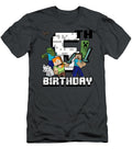 Minecraft Characters Celebrating Birthday Arjan Ameera T-Shirt