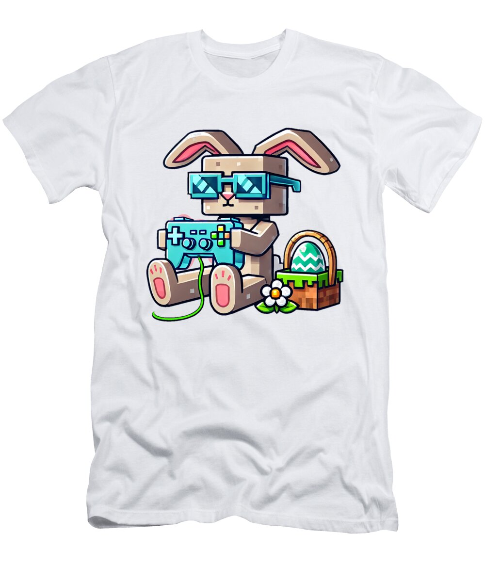 Minecraft Easter Bunny Gill Townsend T-Shirt