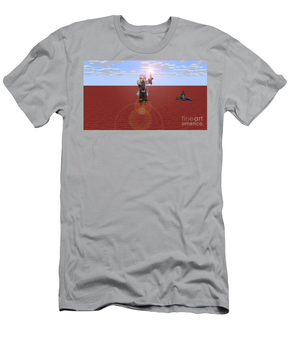 Minecraft Knight Brindha Naveen T-Shirt