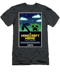 Minecraft Minimal Movie Poster Retro Film Poster Vintage Sampadart Gallery T-Shirt