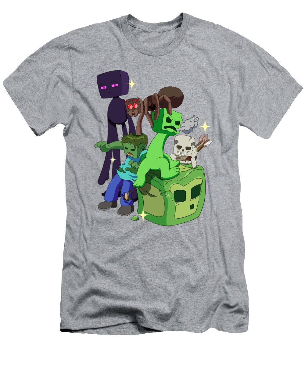 Minecraft Mobs Dominique Runolfsson T-Shirt