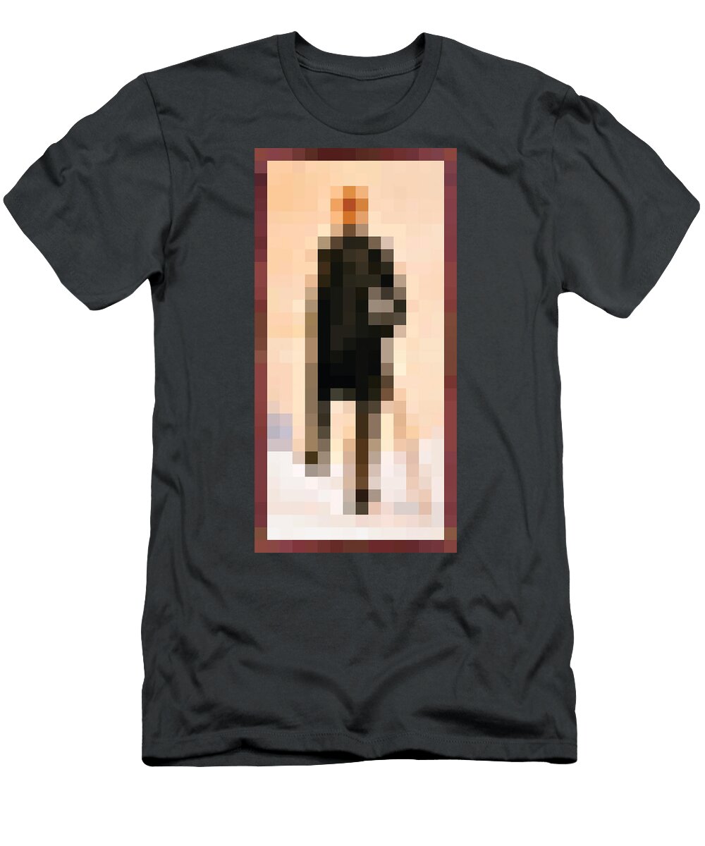 Minecraft Painting the Wanderer Canvas Print Tyler Bailey T-Shirt