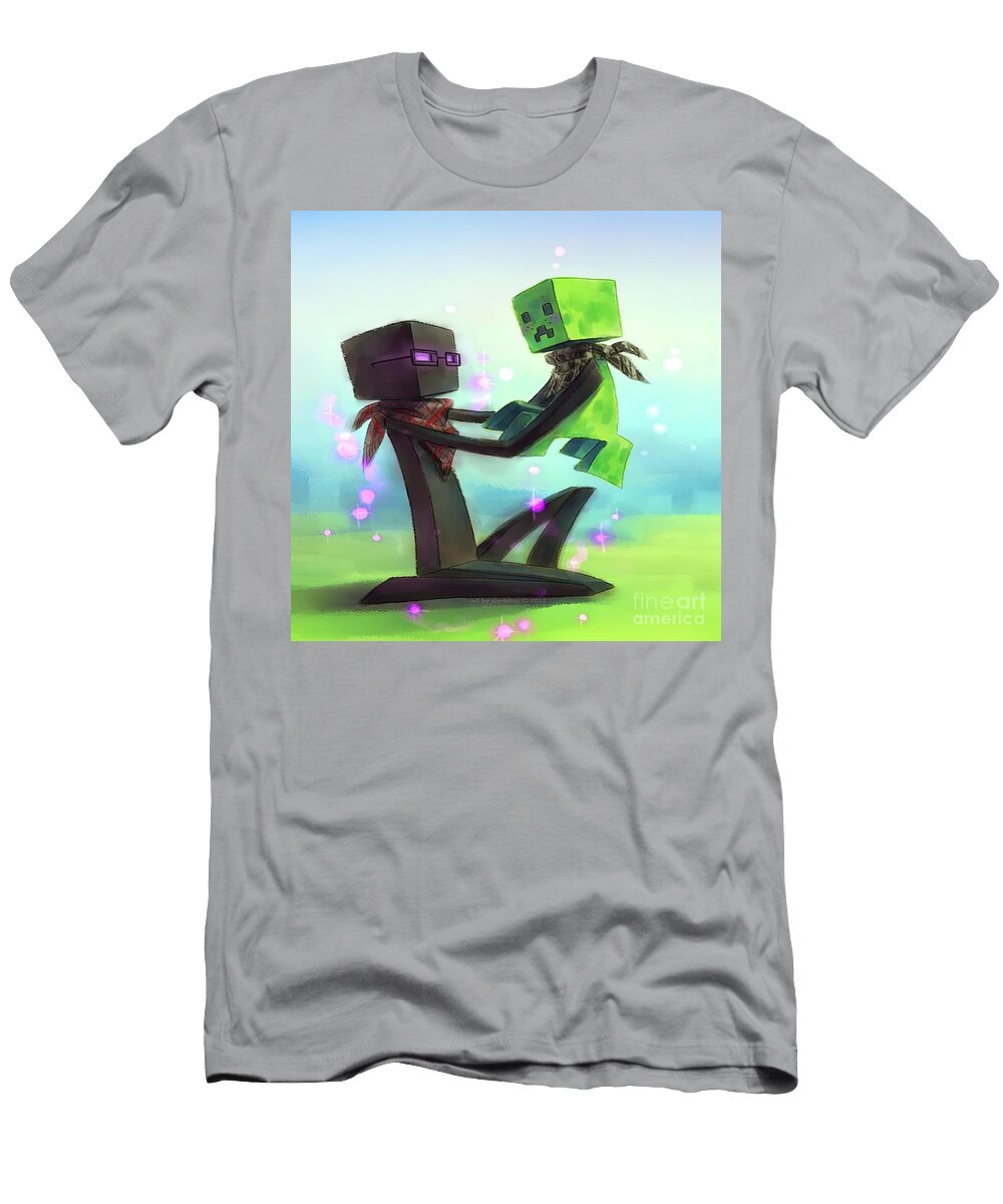 Minecraft Shaw Heather T-Shirt
