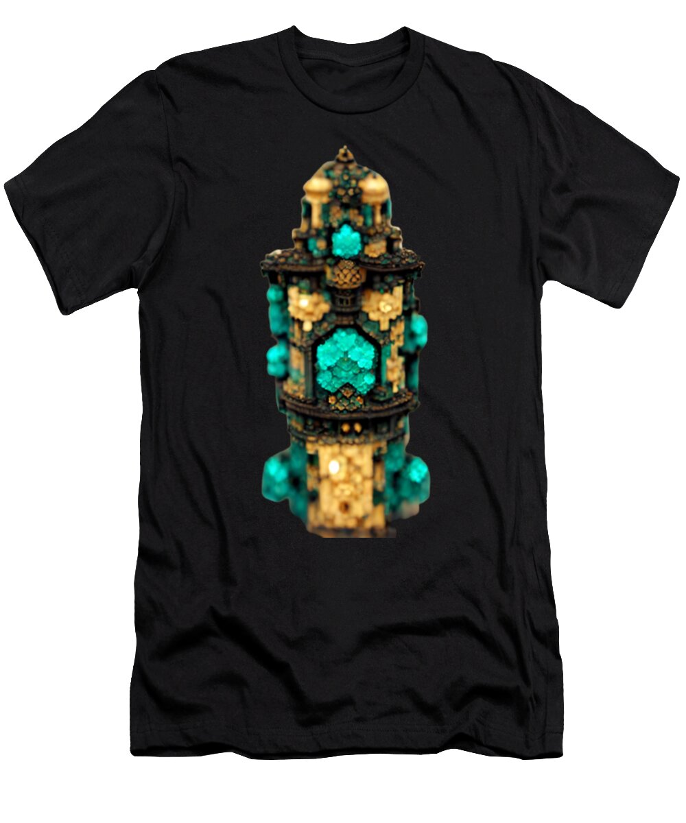 Minecraft Style Design Mohamed Abdelghany T-Shirt