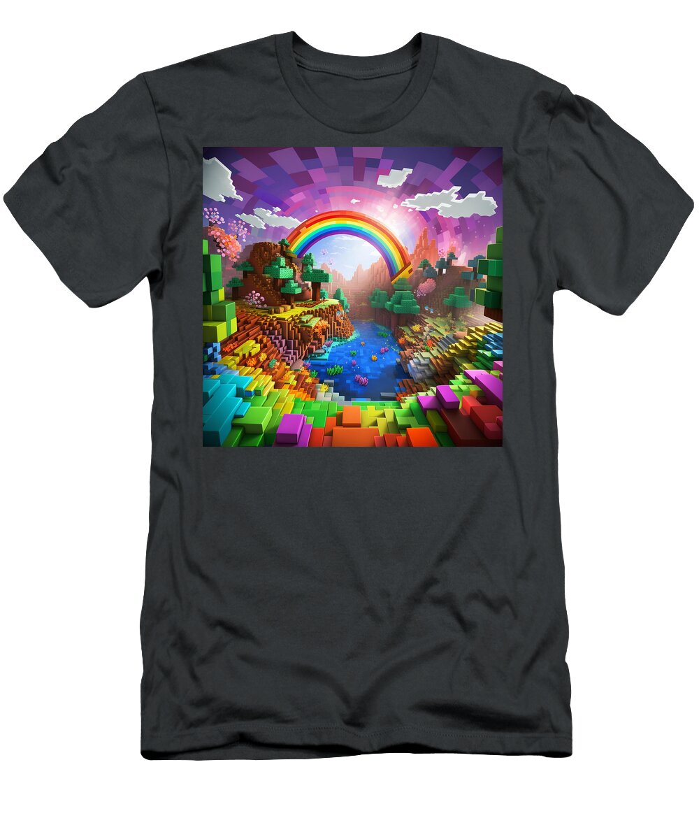 Minecraft World the Colorful Dreamer T-Shirt