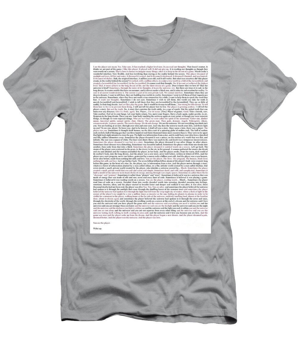 Minecrafts Final Poem the End Poem Tina Maisie T-Shirt