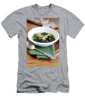 Minestrone Soup with Black Kale Onions Potatoes Carrots and Celery Mario Matassa T-Shirt
