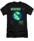 Minimal Science Poster Alfred Wegener German Geophysicist Studio Grafiikka T-Shirt