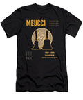 Minimal Science Posters Antonio Meucci 01 Inventor Studio Grafiikka T-Shirt