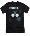 Minimal Science Posters Benjamin Franklin 01 Scientist Inventor Statesman Studio Grafiikka T-Shirt