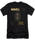 Minimal Science Posters James Clerk Maxwell 01 Physicist Studio Grafiikka T-Shirt