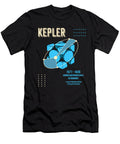Minimal Science Posters Johannes Kepler 01 Mathematician Astronomer Studio Grafiikka T-Shirt