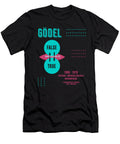 Minimal Science Posters Kurt Godel 01 Mathematician Logician Studio Grafiikka T-Shirt