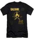 Minimal Science Posters Luigi Galvani 01 Physician Biologist Physicist Studio Grafiikka T-Shirt