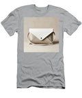 Minimalist Two Tone White and Beige Envelope Clutch Stylish Handbag Accessory Talha Khan T-Shirt