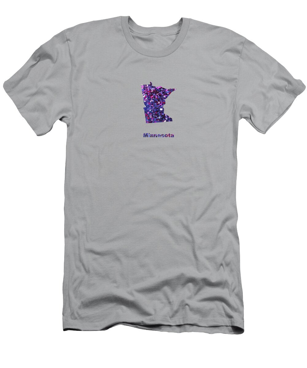 Minnesota Glitter Elisabeth Lucas T-Shirt