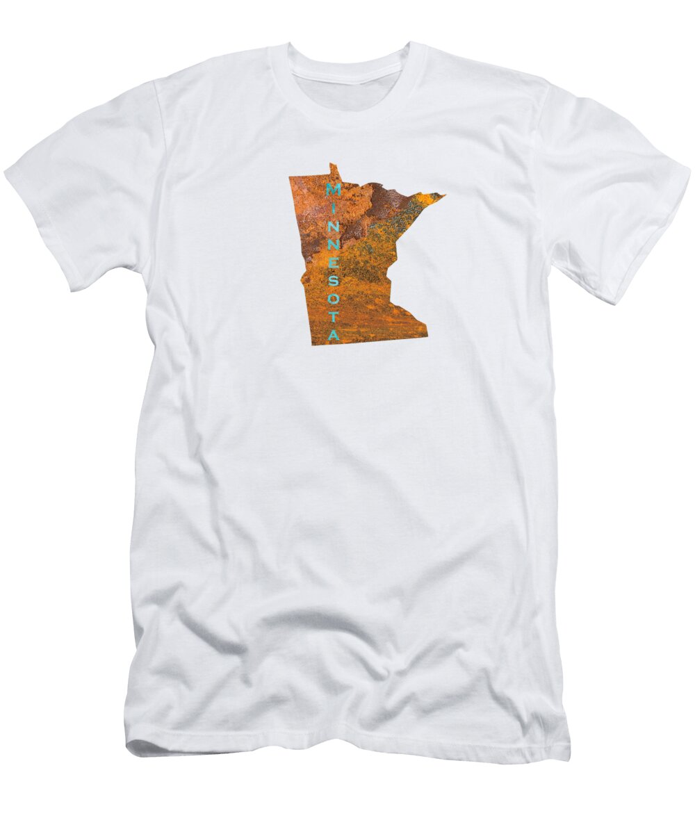Minnesota Rust on Teal Elisabeth Lucas T-Shirt