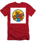 Minotaur Bull Plumber Wrench Circle Cartoon Aloysius Patrimonio T-Shirt