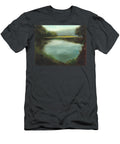 Misty Morning At Swan Lake Dennis Kirby T-Shirt