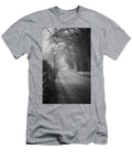 Misty Road to Royden Spikey Mouse Photography T-Shirt