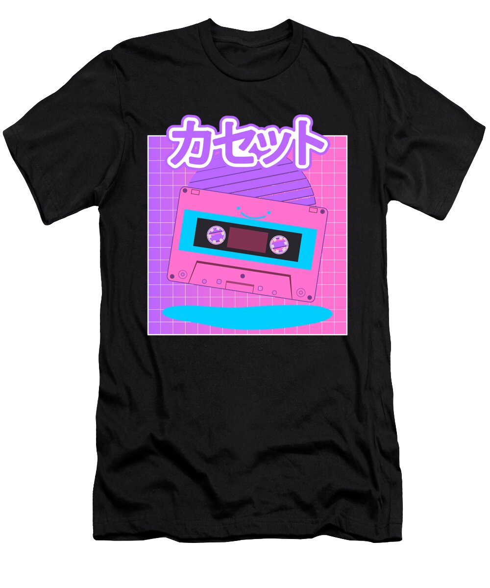 Mix Tape Cassette 80s 90s Japanese Aesthetic Bastav T-Shirt