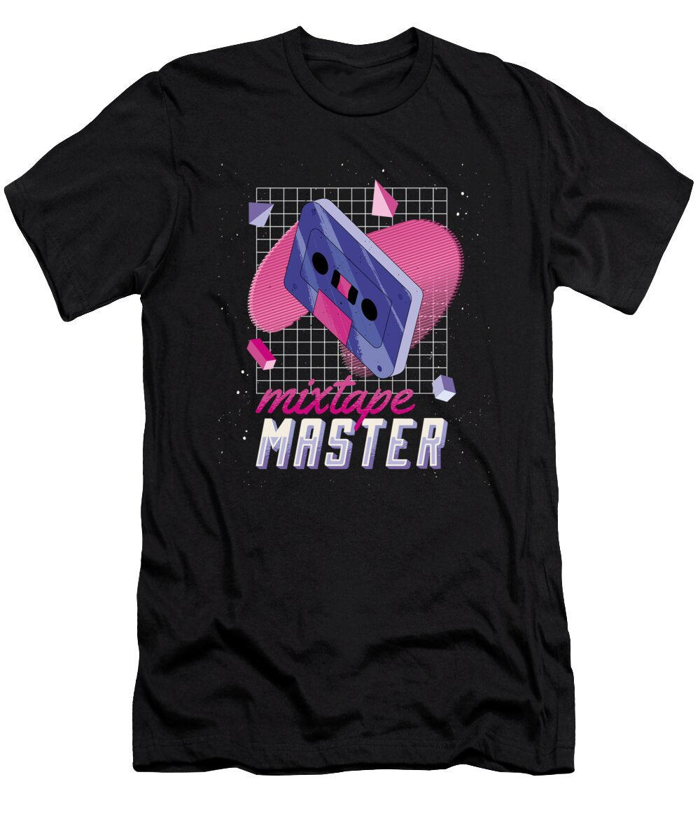 Mixtape Master Retro We Like Prints T-Shirt