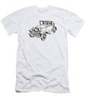 Model a Ford Roadster Antique Car Illustration Keith Webber Jr T-Shirt