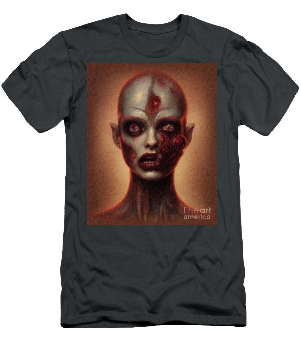 Model Zombie Raphael Terra T-Shirt