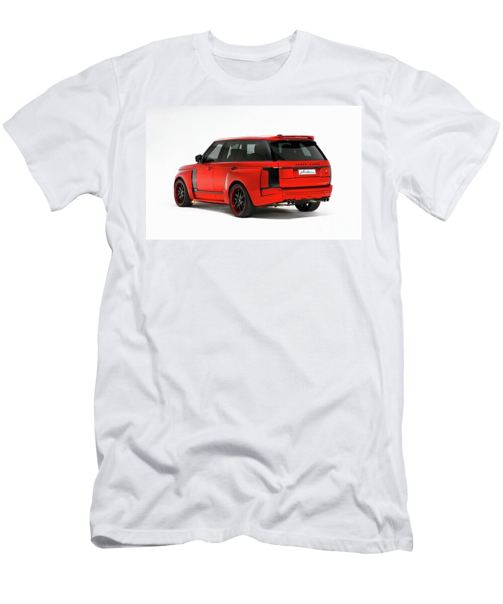 Modified Luxury British Suv Red Sexy Arden Range Rover Ar9 Spirit L405 V8 Supercharged Vladyslav Shapovalenko T-Shirt