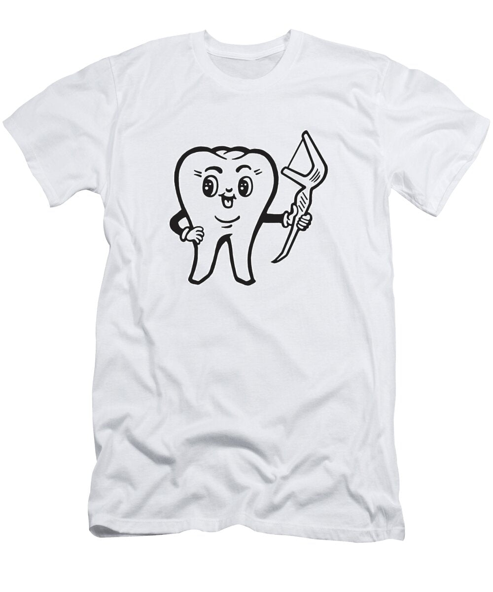 Molar Character and Floss Csa Images T-Shirt