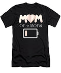 Mom of 2 Boys Low Battery Wortex T-Shirt