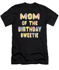 Mom of the Birthday Sweetie Girl Icecream Themed Party Print Art Grabitees T-Shirt
