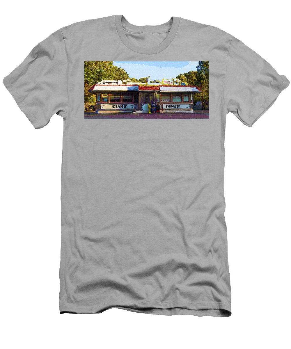 Moms Diner Ii Rick Black T-Shirt
