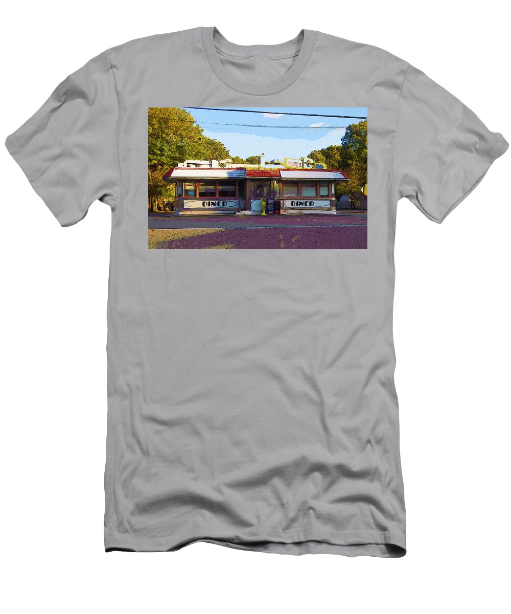 Moms Diner Iii Rick Black T-Shirt