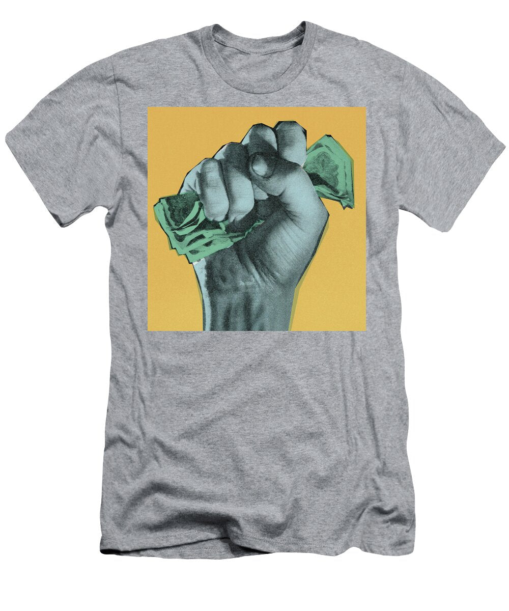 Money in Fist Csa Images T-Shirt