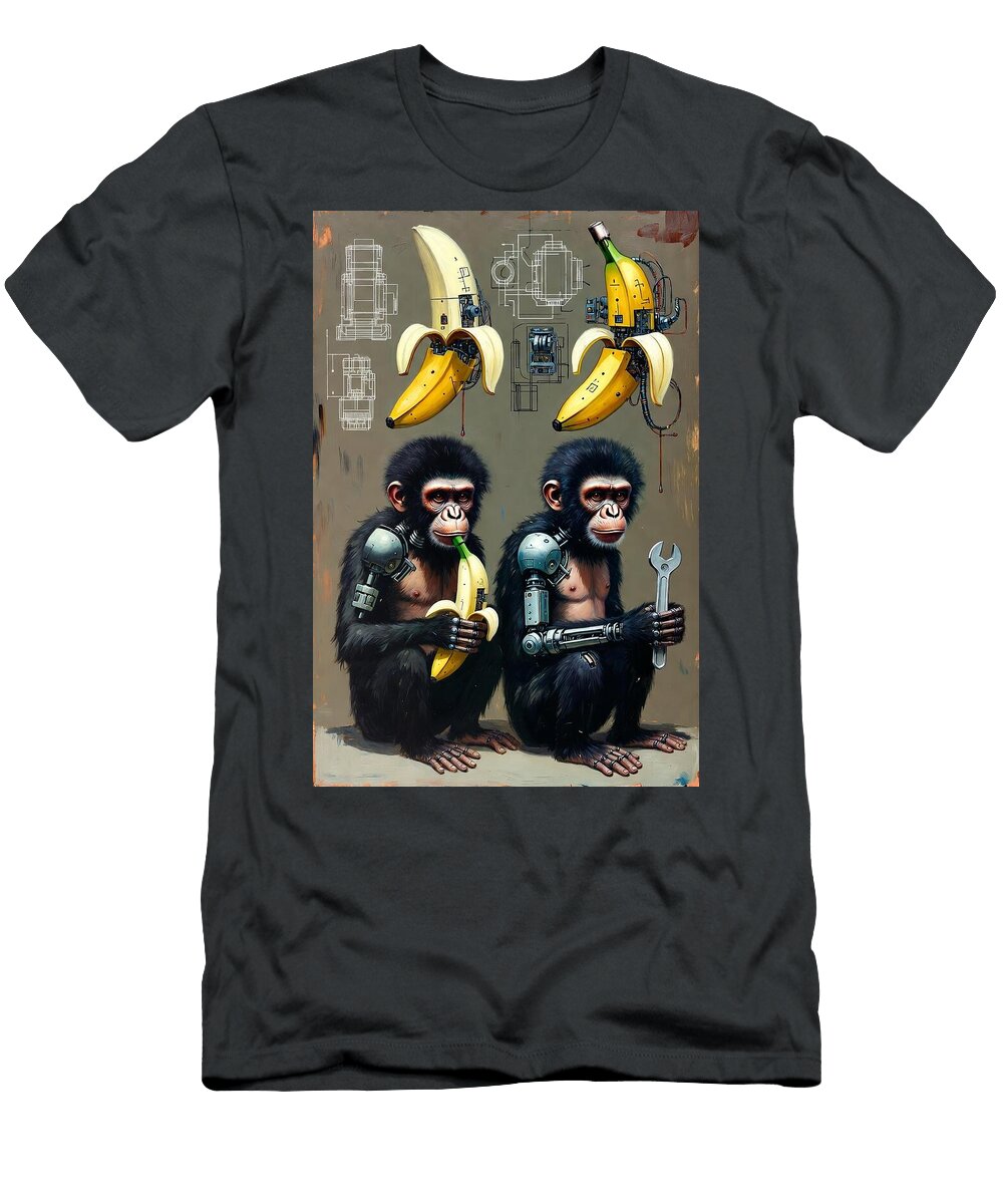 Monkey Wrench Technologies Team of Monkeys T-Shirt