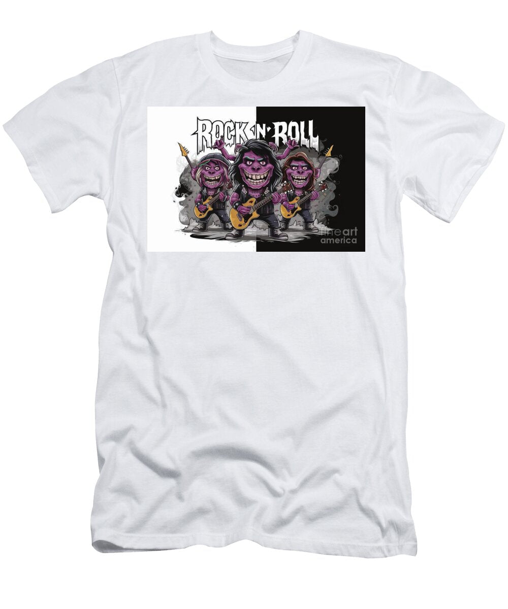 Monster of Rock and Roll 1 Emaga Art T-Shirt