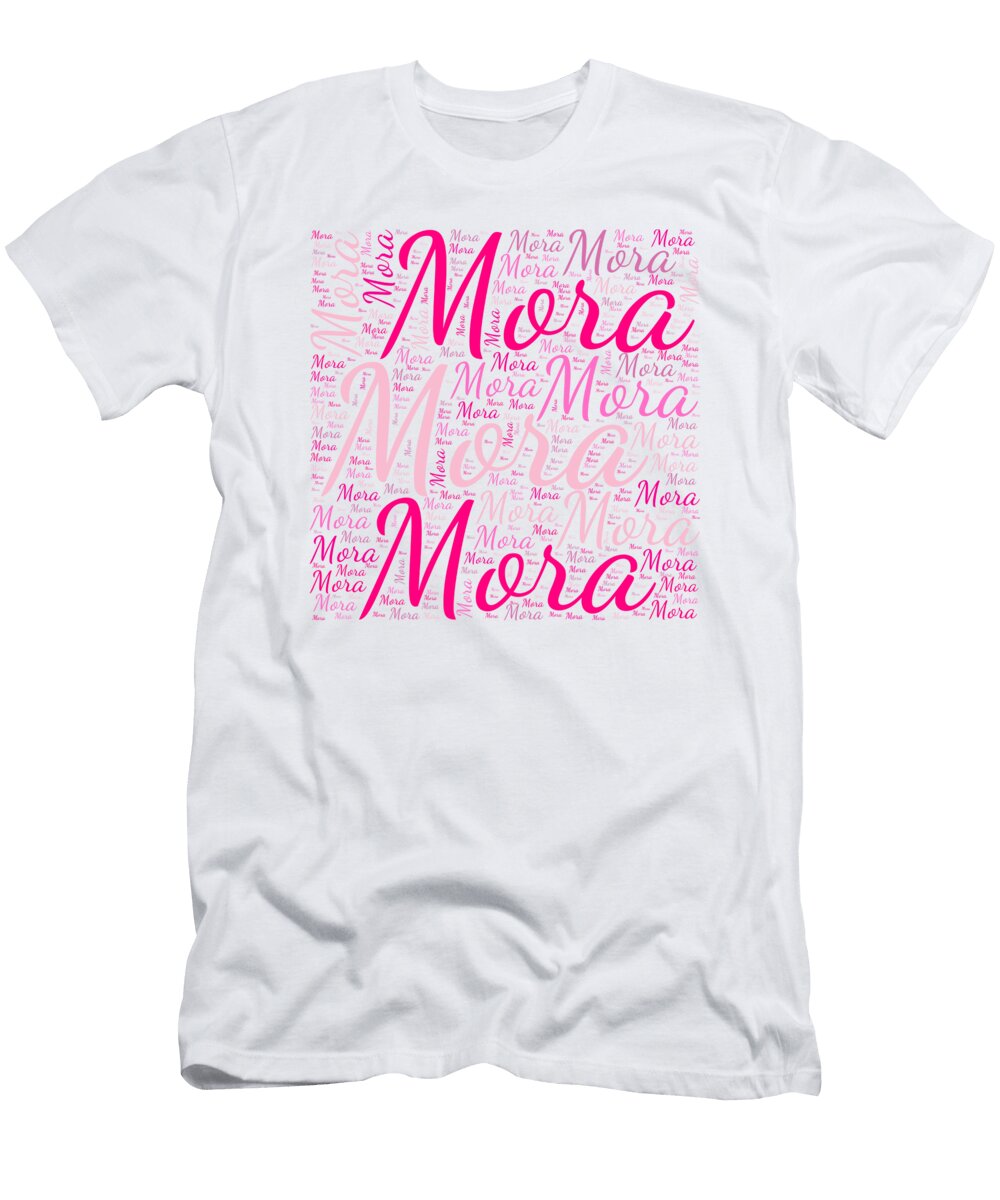 Mora Names Without Frontiers Vidddie Publyshd T-Shirt