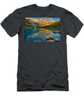 Moraine Lake Fiery July Morning Adam Jewell T-Shirt