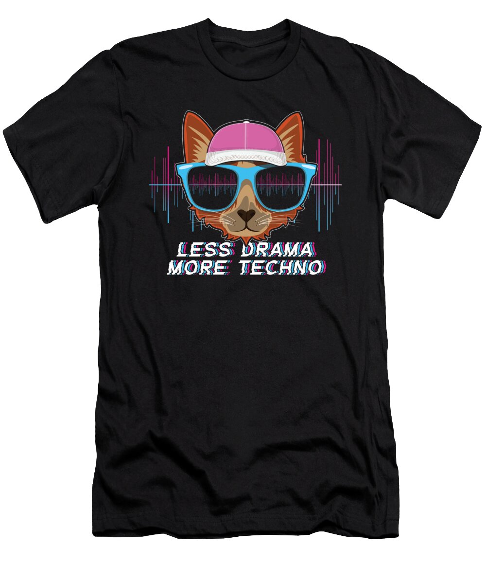 More Tekno DJ Raver Rave Hard Techno Dark Tekno Shirtom T-Shirt
