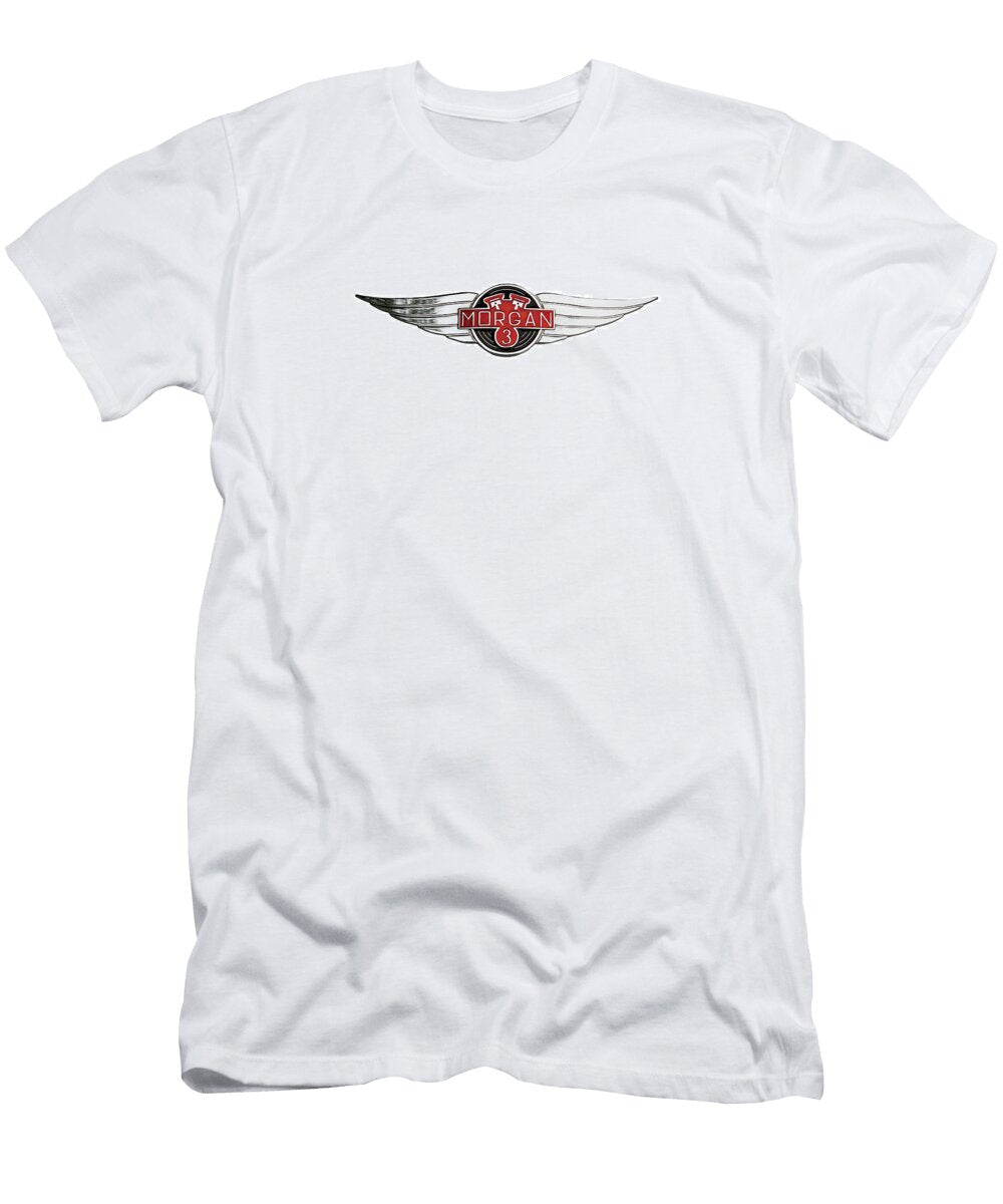 Morgan 3 Emblem Nick Gray T-Shirt